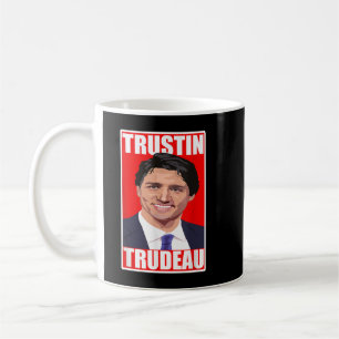 Taza De Café Regalos por el día para los políticos Trudeau