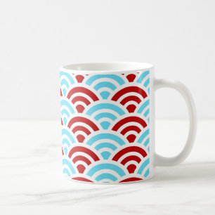 Taza De Café Regalos rojos de los arco iris del arco de la