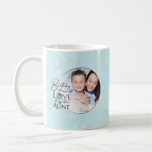 Taza De Café Regalos simples y lindos para tías Cumpleaños de