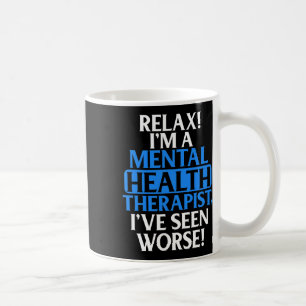 Taza De Café Regalos Terapeuta De Salud Mental Para Hombres Muj