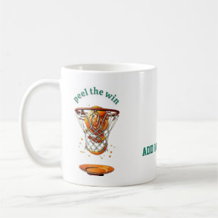 Taza De Café Regalos únicos para amantes del baloncesto pelan l