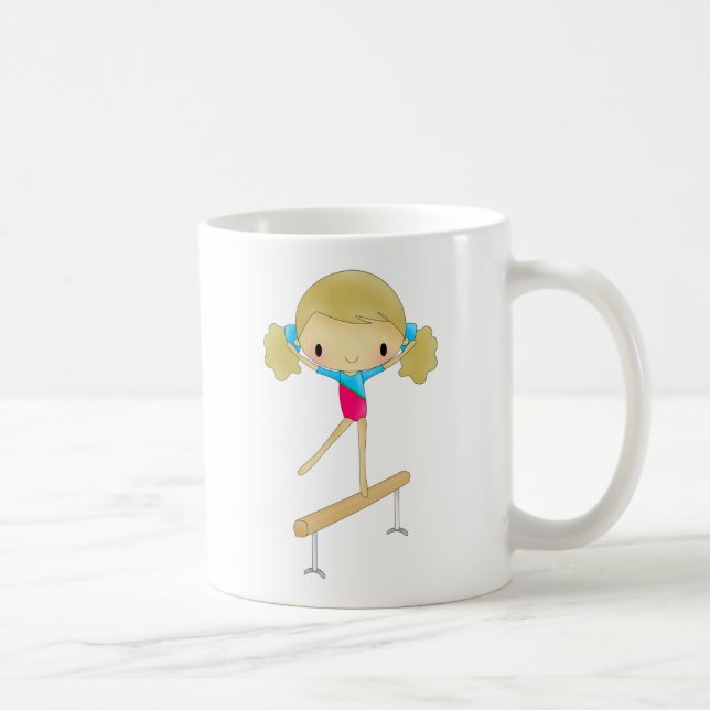 Taza De Café Regalos y accesorios personalizados de la gimnasia (Derecha)
