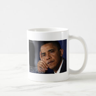 Taza De Café Regalos y camisetas de citas sabias de Obama "Sobr