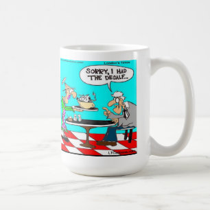 Taza De Café Regalos y camisetas divertidas de vacas de dibujos