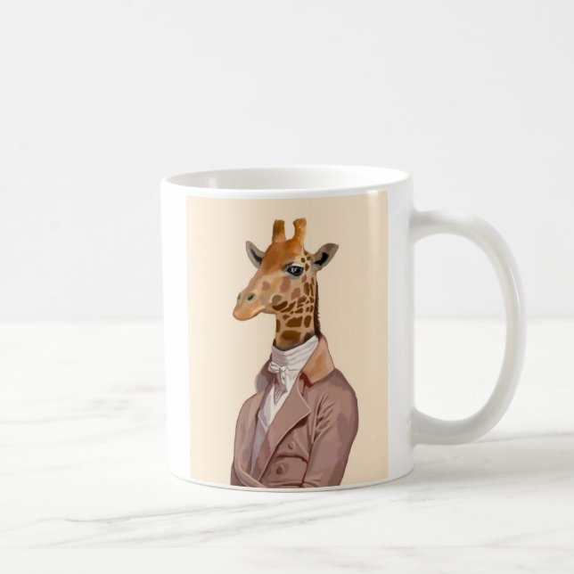 Taza De Café Regency Giraffe 2 (Derecha)