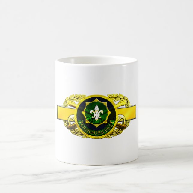 Taza De Café regimiento acorazado del Calvary 19D 2do (Centro)