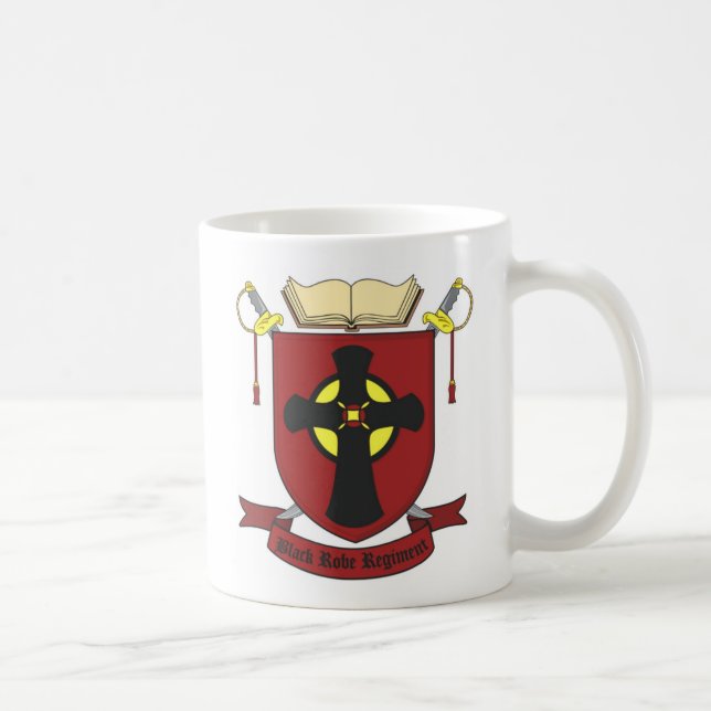 TAZA DE CAFÉ REGIMIENTO NEGRO DEL TRAJE (Derecha)