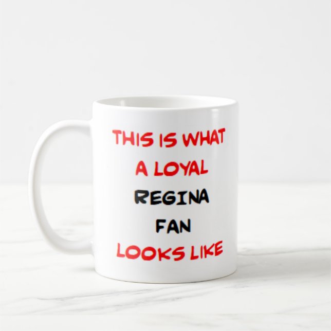 Taza De Café regina fan, loyal (Izquierda)