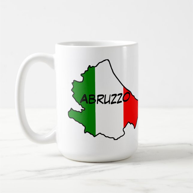 Taza De Café Región de Abruzzo (Izquierda)