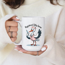 Taza De Café Registered Silly Goose Coffee Mug