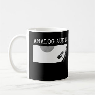 Taza De Café Registros de vinilo analógicos audiófilos de audio