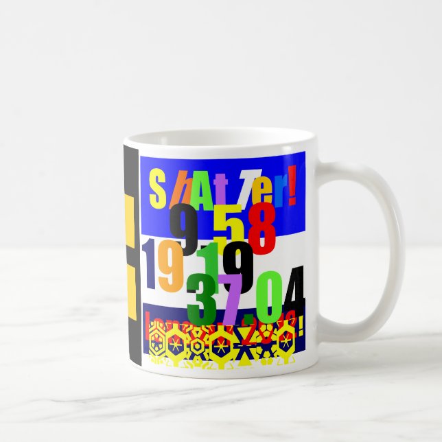 Taza De Café "Registros mundiales destrozados" (Derecha)