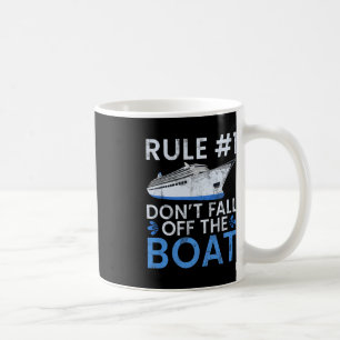 Taza De Café Regla #1: No caigan en el crucero familiar