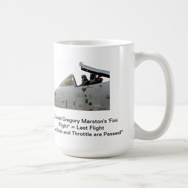 Taza De Café Regla #4 del humor de A-10 Warthog (Derecha)