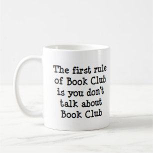 Taza De Café regla de club de libros