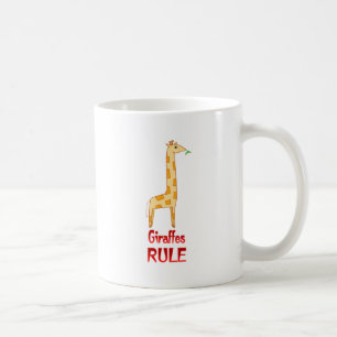 Taza De Café Regla de las jirafas