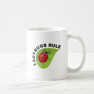 Taza De Café Regla de las mariquitas