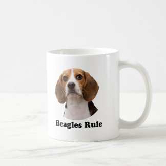 Taza De Café Regla de los beagles