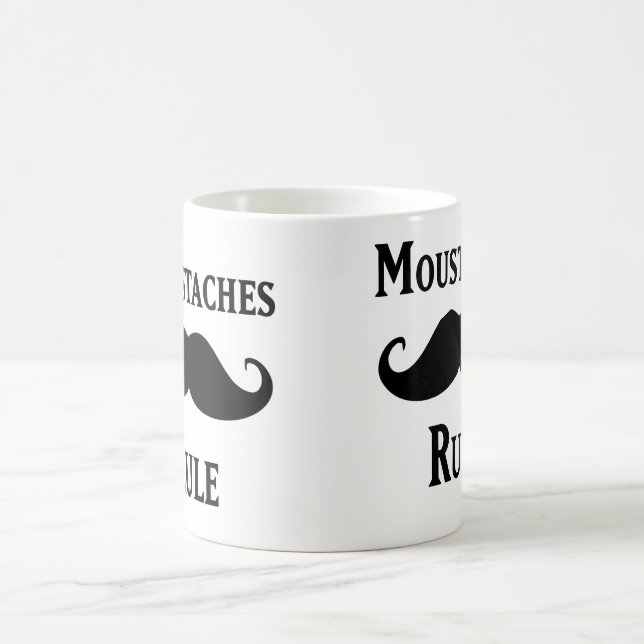 Taza De Café Regla de los bigotes (Centro)