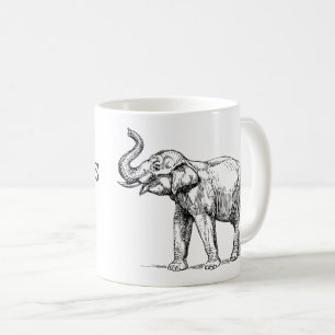 Taza De Café Regla de los Elefantes