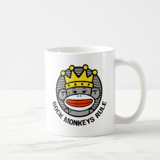 Taza De Café Regla de los monos de media