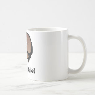 Taza De Café ¡Regla de los tejones!