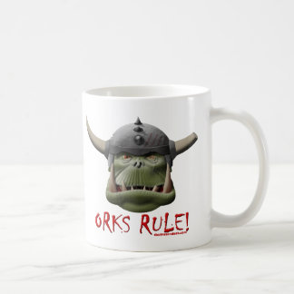 Taza De Café ¡Regla de Orks!