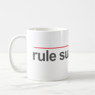 TAZA DE CAFÉ "REGLA SUA SPONTE" --
