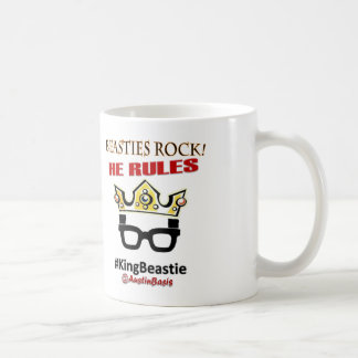 Taza De Café Reglas de Austin de la roca de CougarBeasties