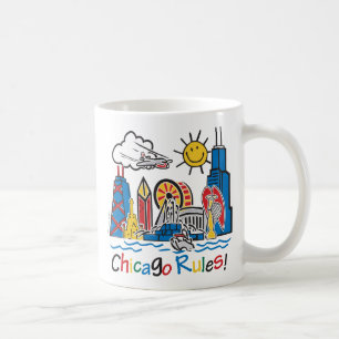 Taza De Café Reglas de Chicago