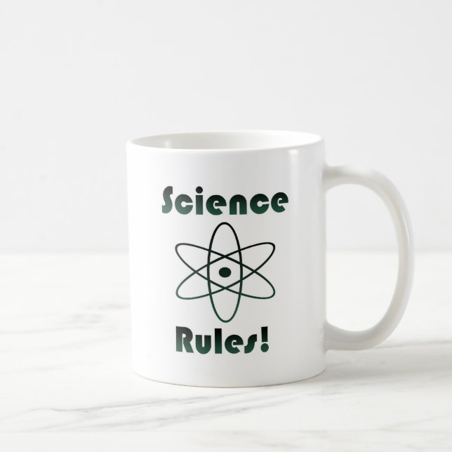 Taza De Café Reglas de ciencia (Derecha)