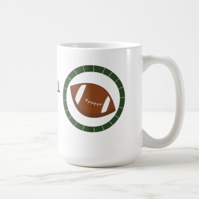 Taza De Café Reglas de fútbol (Derecha)