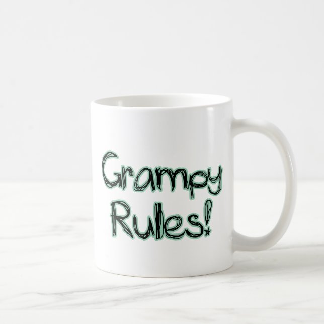 Taza De Café Reglas de Grampy (Derecha)