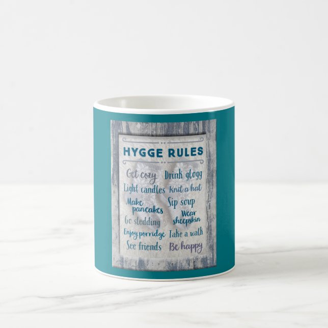 Taza De Café Reglas de Hygge (Centro)