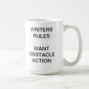 Taza De Café Reglas de los escritores