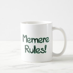 Taza De Café ¡Reglas de Memere!