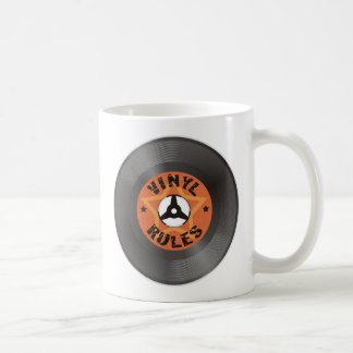 Taza De Café Reglas del vinilo