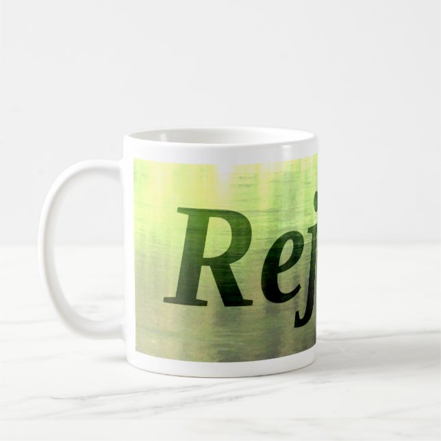 Taza De Café Regocijarse (Izquierda)