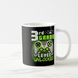 Taza De Café Regreso a la Escuela Niño de 3er Grado Jugador Pri