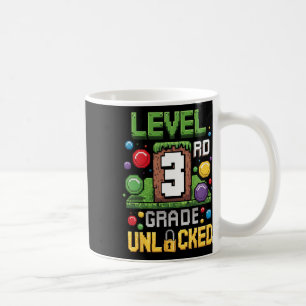 Taza De Café Regreso a la Escuela Nivel 3er Grado Desbloqueado