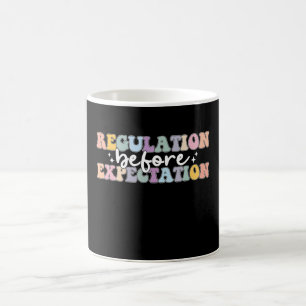 Taza De Café Regulación Antes de Expectativa Groovy