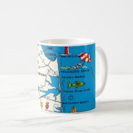Taza De Café Rehoboth Bethany Beach Delaware Mug