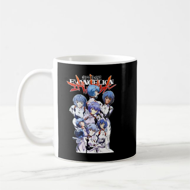 Taza De Café Rei Ayanami Evangelion Classic      (Izquierda)