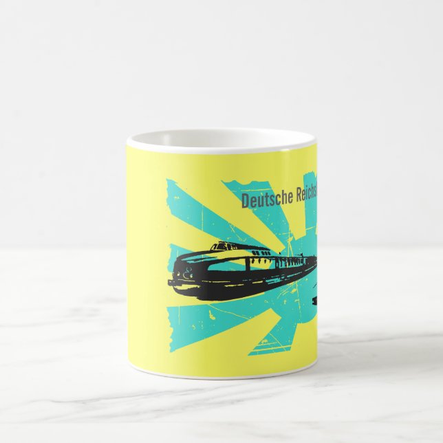 Taza De Café Reichsbahn DDR diseño (Centro)