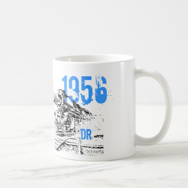 Taza De Café Reichsbahn diseño (Derecha)