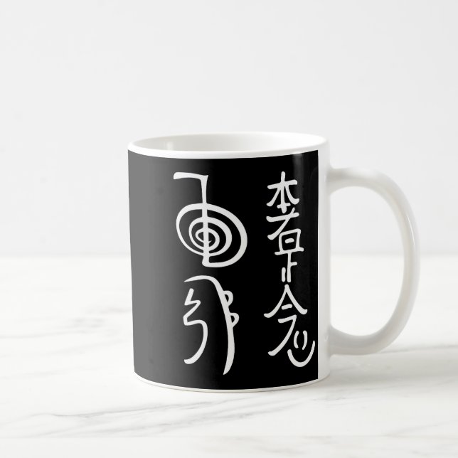 Taza De Café Reiki Wer Symbols Shirt Reiki Energy Sritual Heale (Derecha)