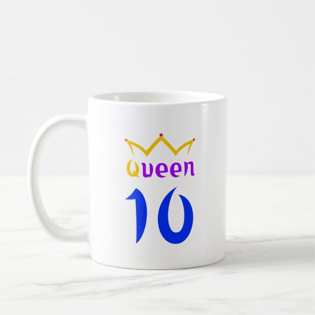 Taza De Café Reina 10 (Izquierda)