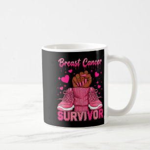 Taza De Café Reina Afra Mujeres Negras Supervivientes Cáncer de