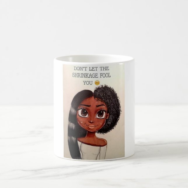 Taza De Café Reina afro  (Centro)
