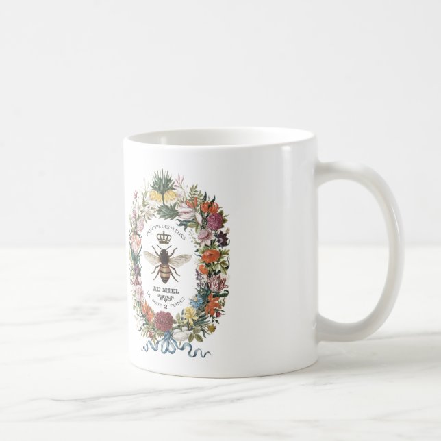 TAZA DE CAFÉ REINA BOTÁNICA MODERNA (Derecha)